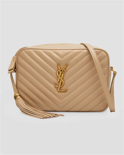 ysl camera bag ivory natural|Saint Laurent Lou Medium YSL Camera Bag with Pocket in .